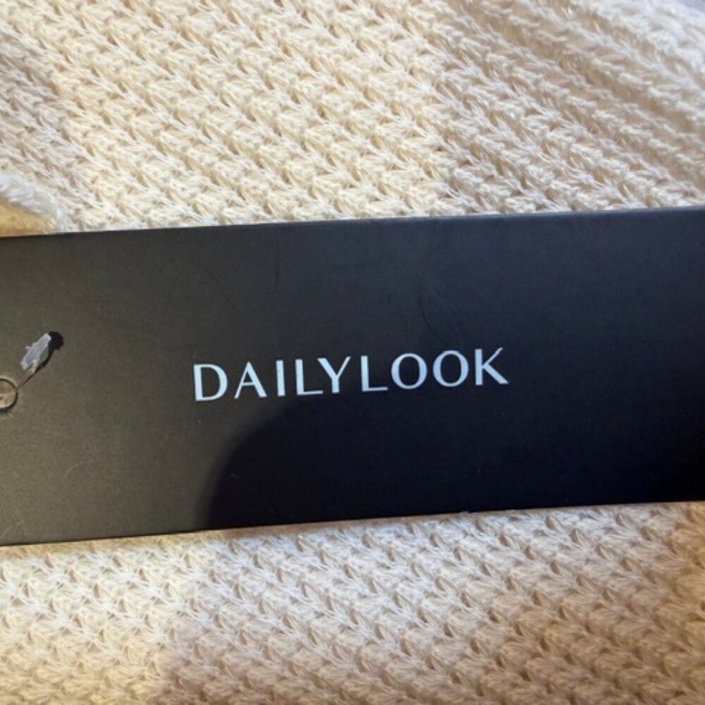 NWT No.11 XL Cream Cowl Short Sleeve Waffle-like Top - Picture 7 of 11